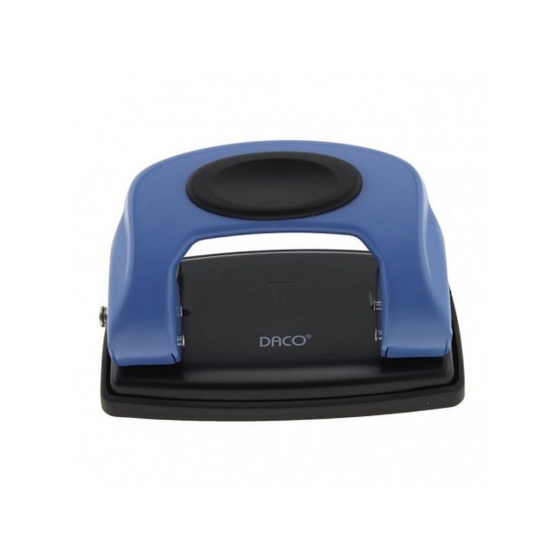 Perforator pentru scoala, capacitate 10 coli de hartie, 6 mm, tavita deseuri Negru - imagine 5